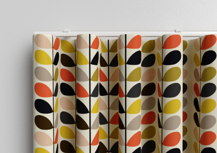 Orla Kiely Multi Stem, Tomato - Made to Measure Curtains - Image 13